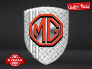 MG Emblemas Auto Personalizados Look Máximo Resistentes Pro